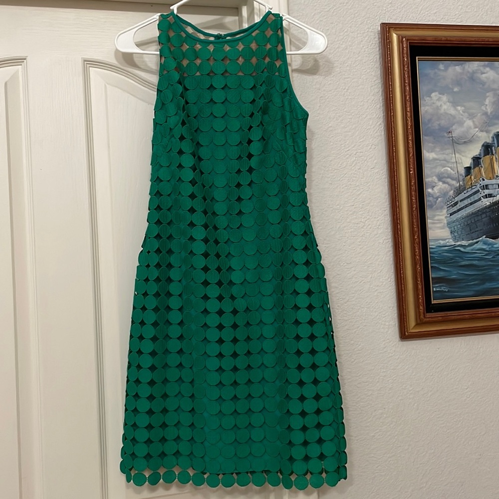 Ralph Lauren Green Sleeveless Dress